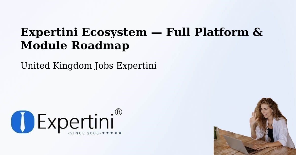 Expertini Ecosystem — Full Platform & Module Roadmap – Ely
